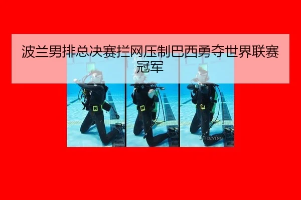 波兰男排总决赛拦网压制巴西勇夺世界联赛冠军